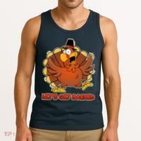Thanksgiving Let's Get Basted Tank Top thumb 3