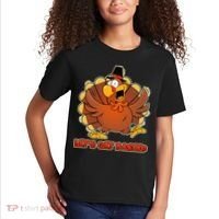 Thanksgiving Let's Get Basted Kids T-Shirt thumb 2