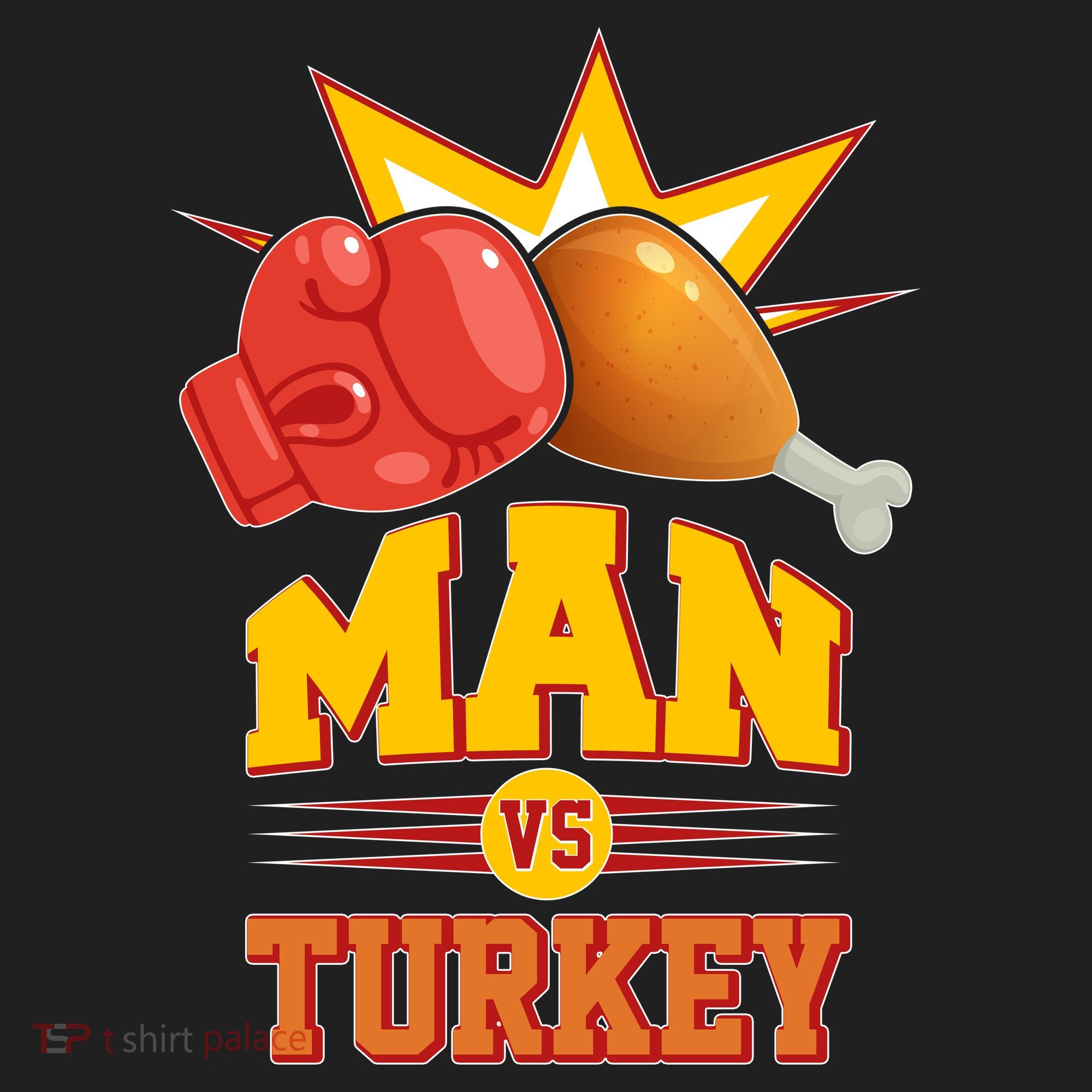 Thanksgiving Man Vs Turkey Fight Tumbler