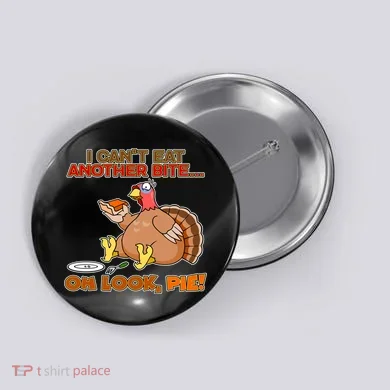 Thanksgiving Oh Look Pie! Button