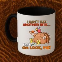 Thanksgiving Oh Look Pie! Coffee Mug thumb 2