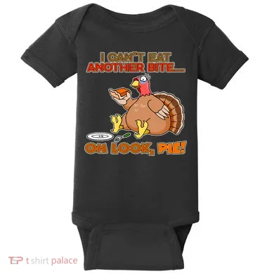 Thanksgiving Oh Look Pie! Baby Bodysuit