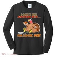 Thanksgiving Oh Look Pie! Kids Long Sleeve Shirt thumb 0