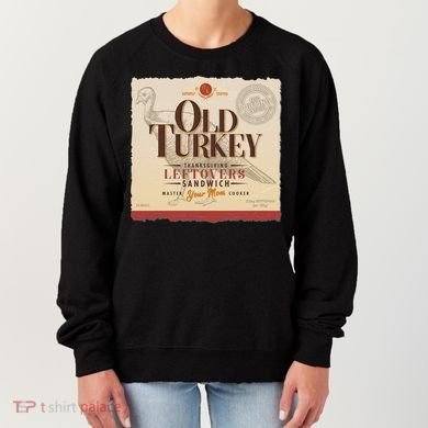 Thanksgiving Old Turkey Vintage Women's Sweatshirt
