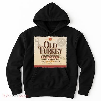 Thanksgiving Old Turkey Vintage Hoodie