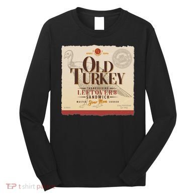 Thanksgiving Old Turkey Vintage Long Sleeve Shirt
