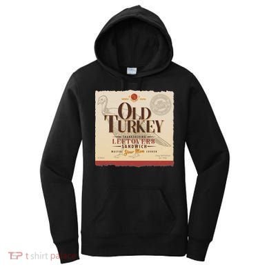 Thanksgiving Old Turkey Vintage Women's Hoodie