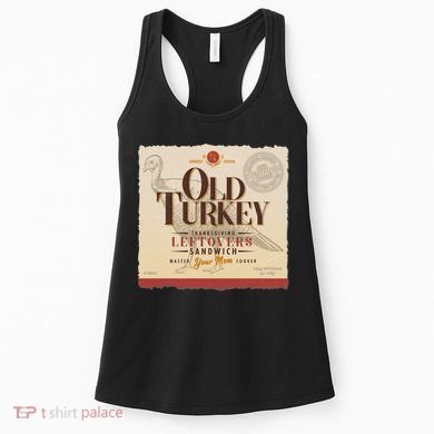 Thanksgiving Old Turkey Vintage Women's Tank Top