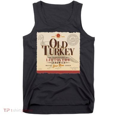 Thanksgiving Old Turkey Vintage Tank Top