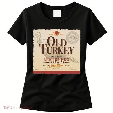 Thanksgiving Old Turkey Vintage Women's T-Shirt