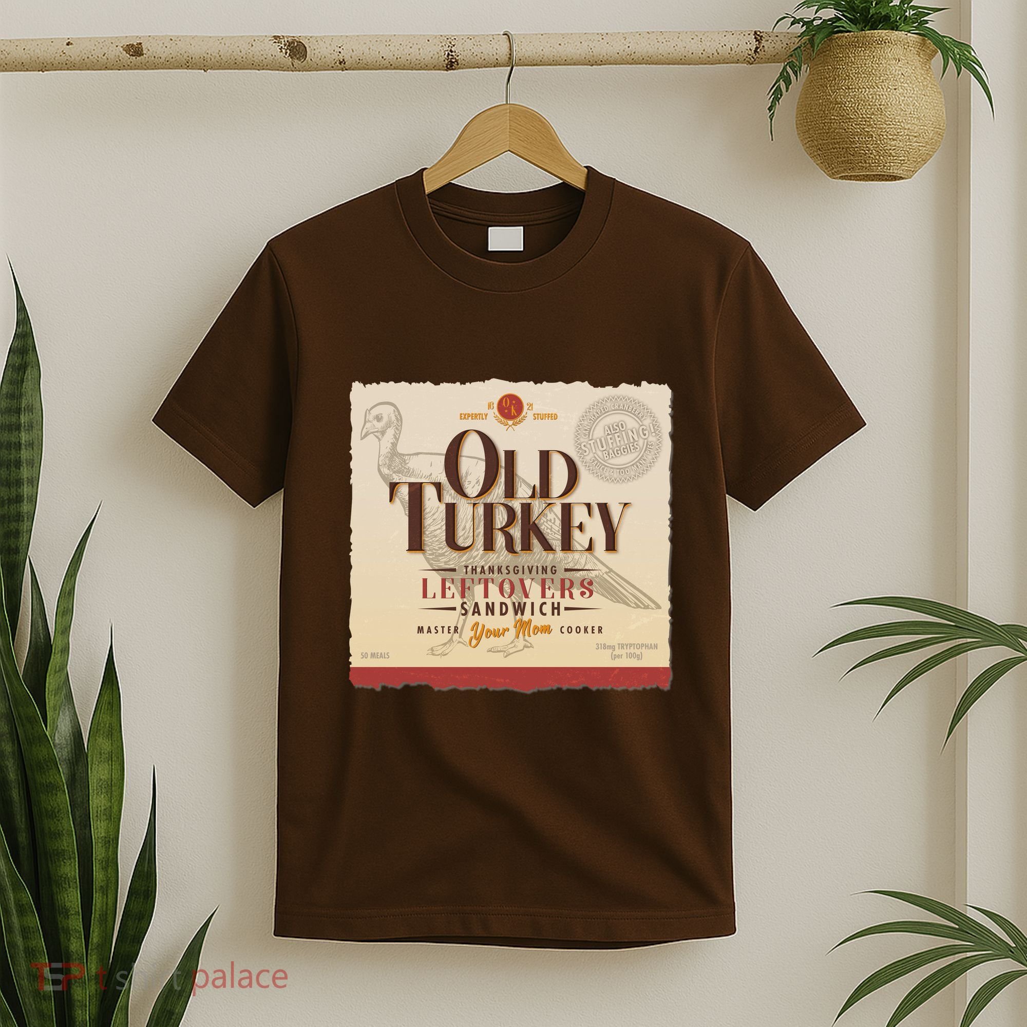 Thanksgiving Old Turkey Vintage T-Shirt