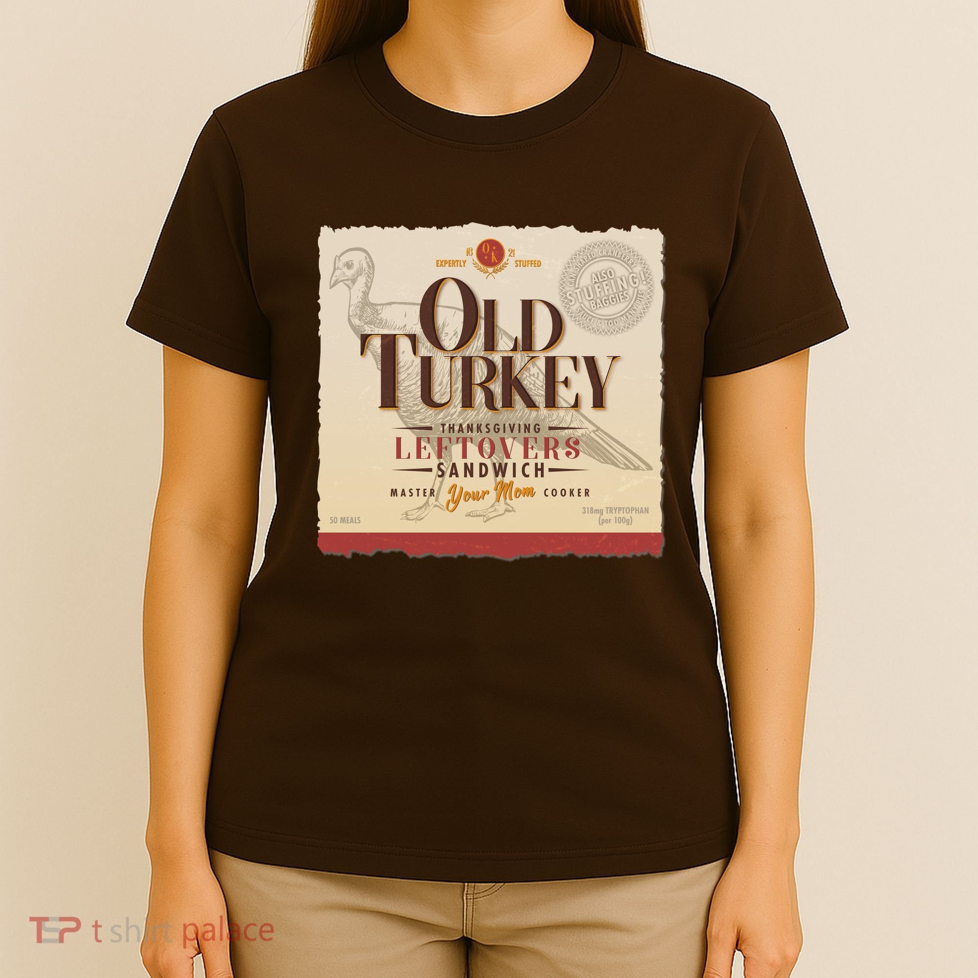 Thanksgiving Old Turkey Vintage T-Shirt