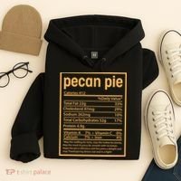 Thanksgiving Pecan Pie Nutrition Facts Hoodie thumb 4