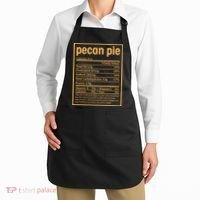 Thanksgiving Pecan Pie Nutrition Facts Apron thumb 2