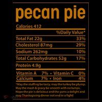 Thanksgiving Pecan Pie Nutrition Facts Coffee Mug thumb 5