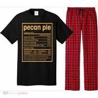 Thanksgiving Pecan Pie Nutrition Facts Pajama Set thumb 0