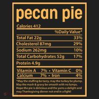 Thanksgiving Pecan Pie Nutrition Facts Tumbler thumb 3
