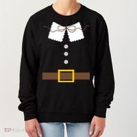 Thanksgiving Pilgrim Costume Women's Sweatshirt thumb 0