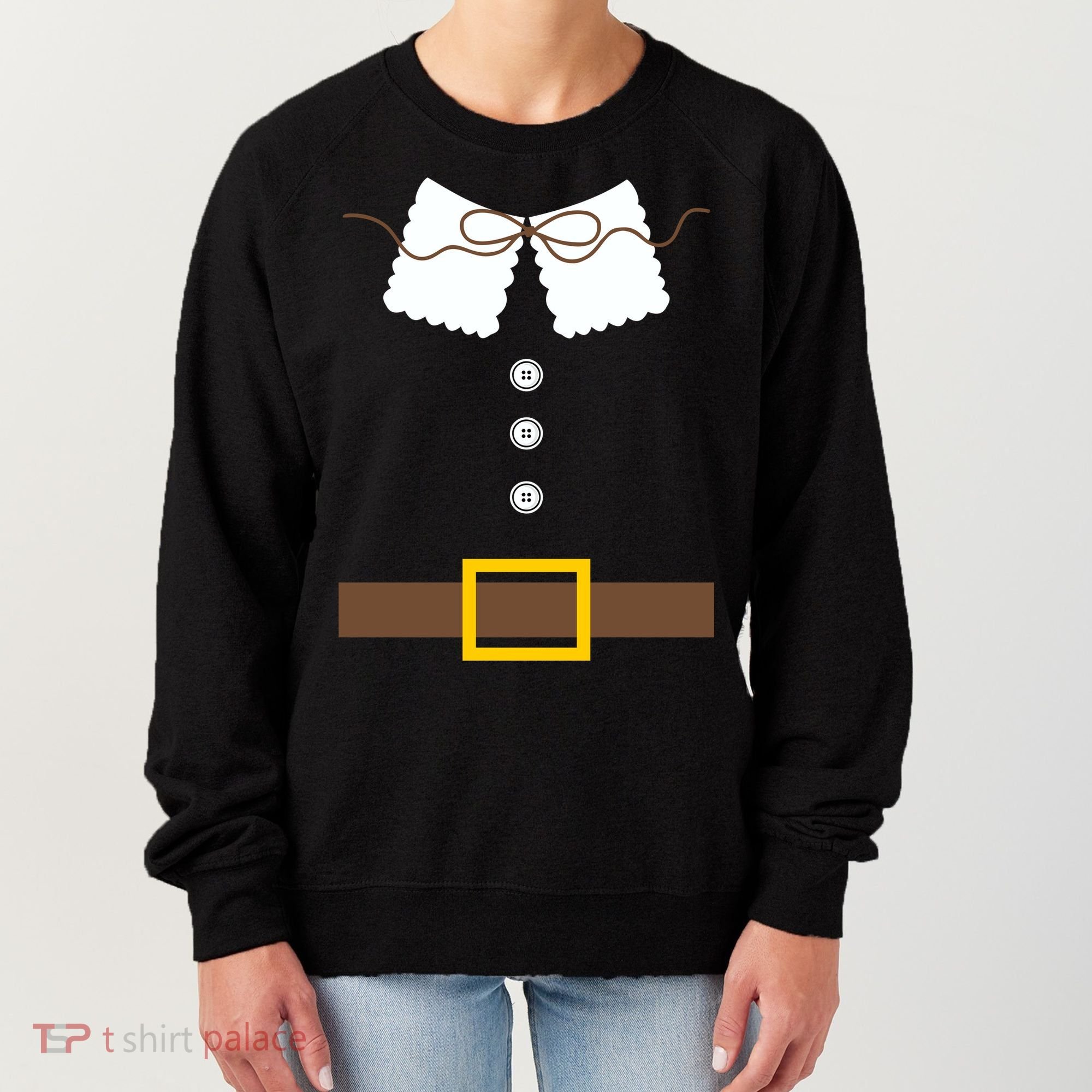 Thanksgiving Pilgrim Costume Women's Sweatshirt