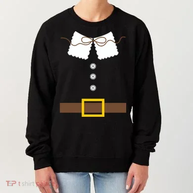 Thanksgiving Pilgrim Costume Women's Sweatshirt