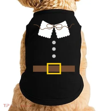 Thanksgiving Pilgrim Costume Doggie Tank