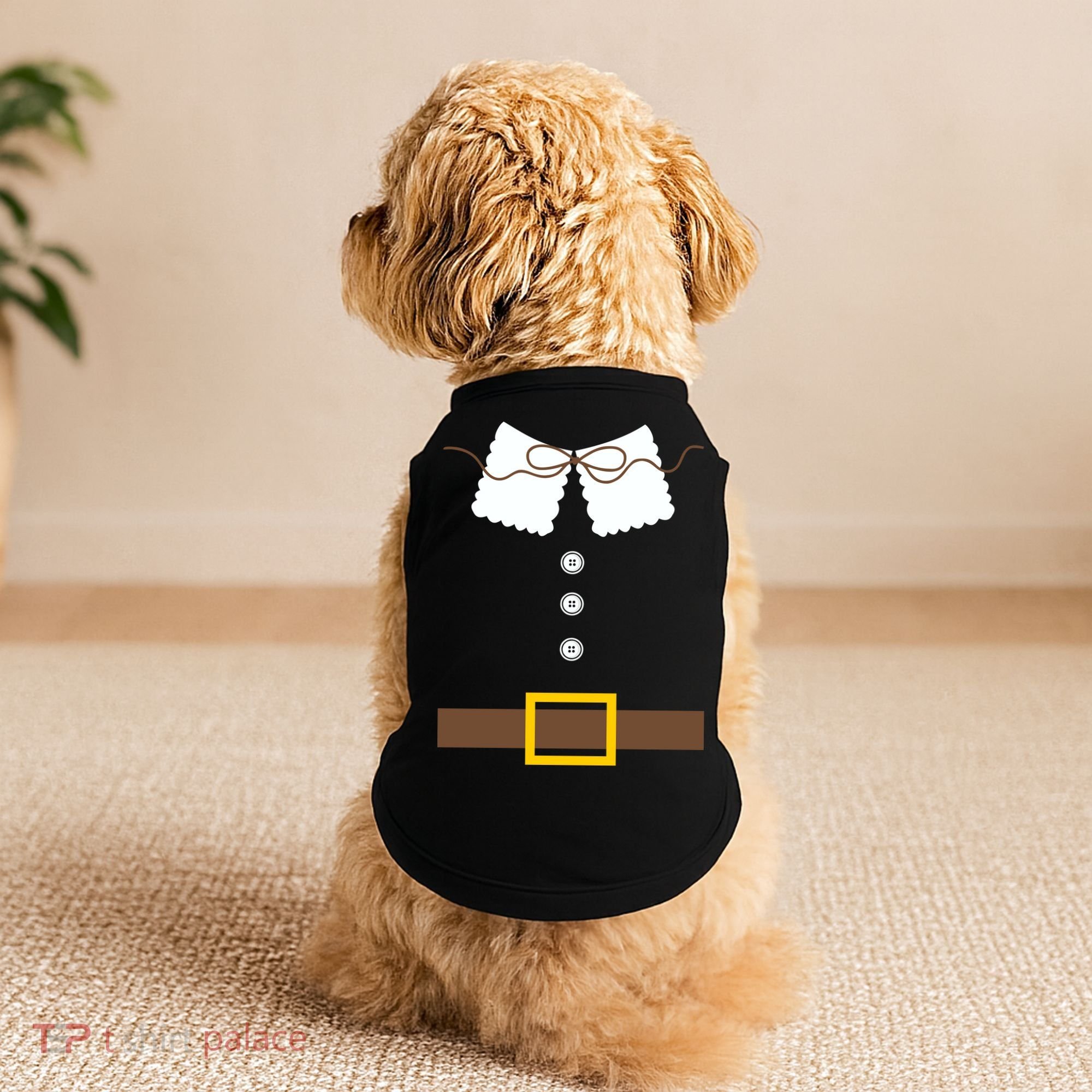Thanksgiving Pilgrim Costume Doggie Tank