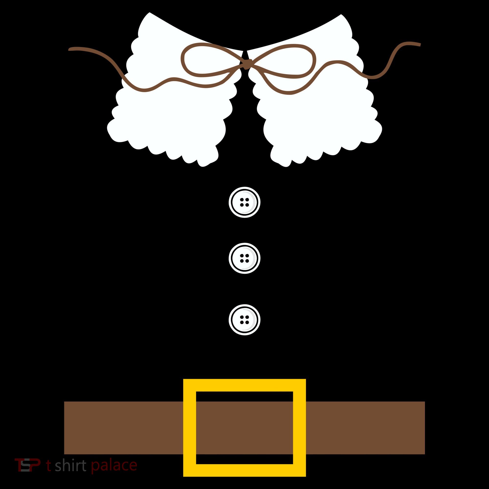 Thanksgiving Pilgrim Costume Button