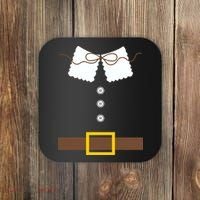 Thanksgiving Pilgrim Costume Coaster thumb 0