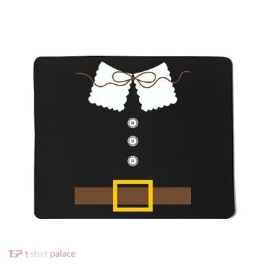 Thanksgiving Pilgrim Costume Mousepad