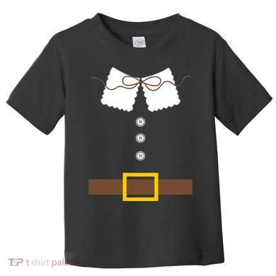 Thanksgiving Pilgrim Costume Toddler T-Shirt