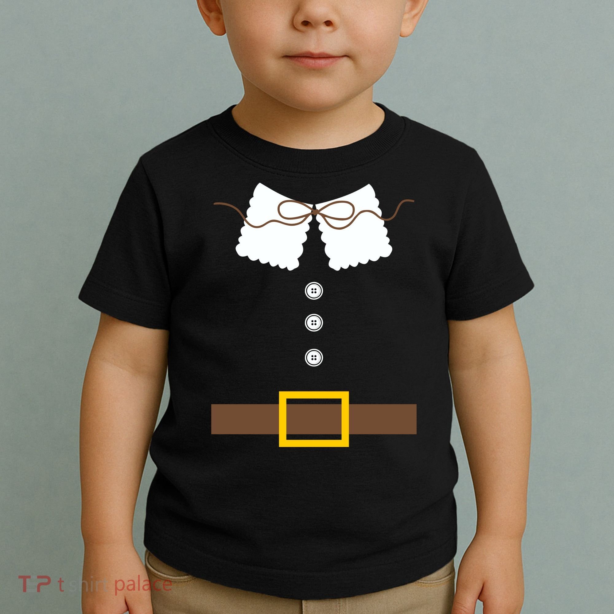 Thanksgiving Pilgrim Costume Toddler T-Shirt