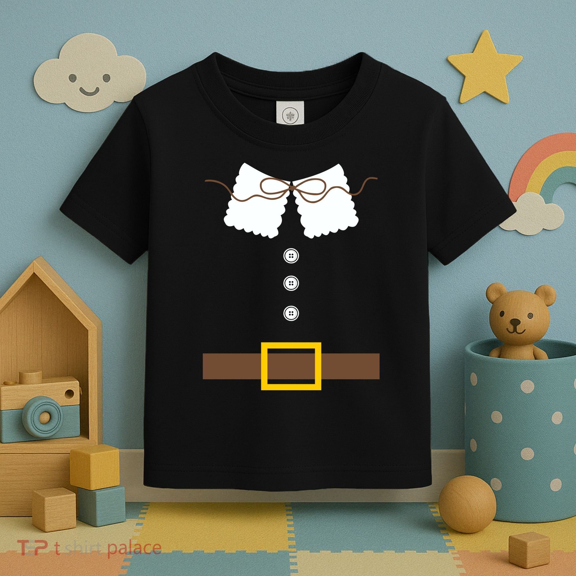 Thanksgiving Pilgrim Costume Toddler T-Shirt