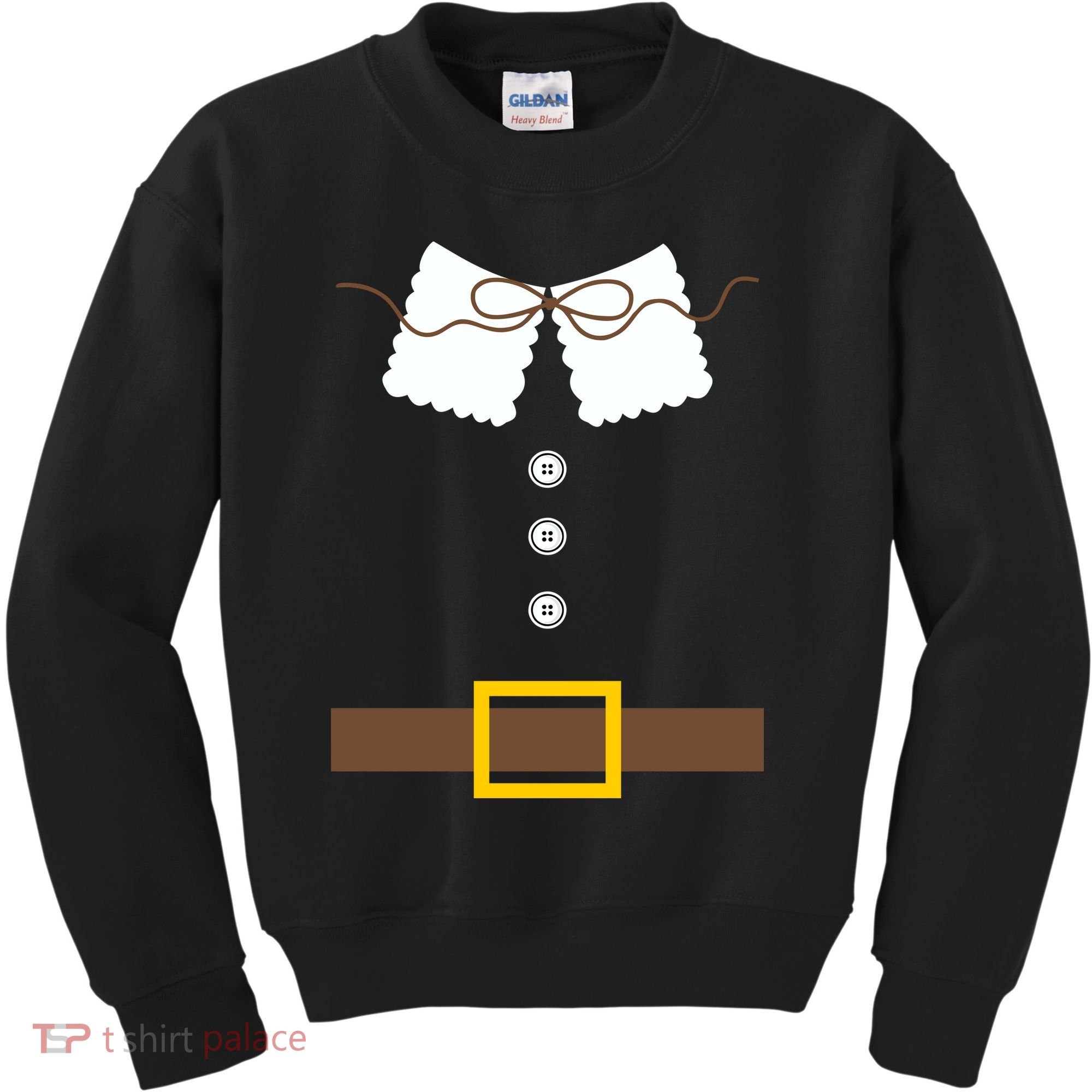 Thanksgiving Pilgrim Costume Kids Sweatshirt