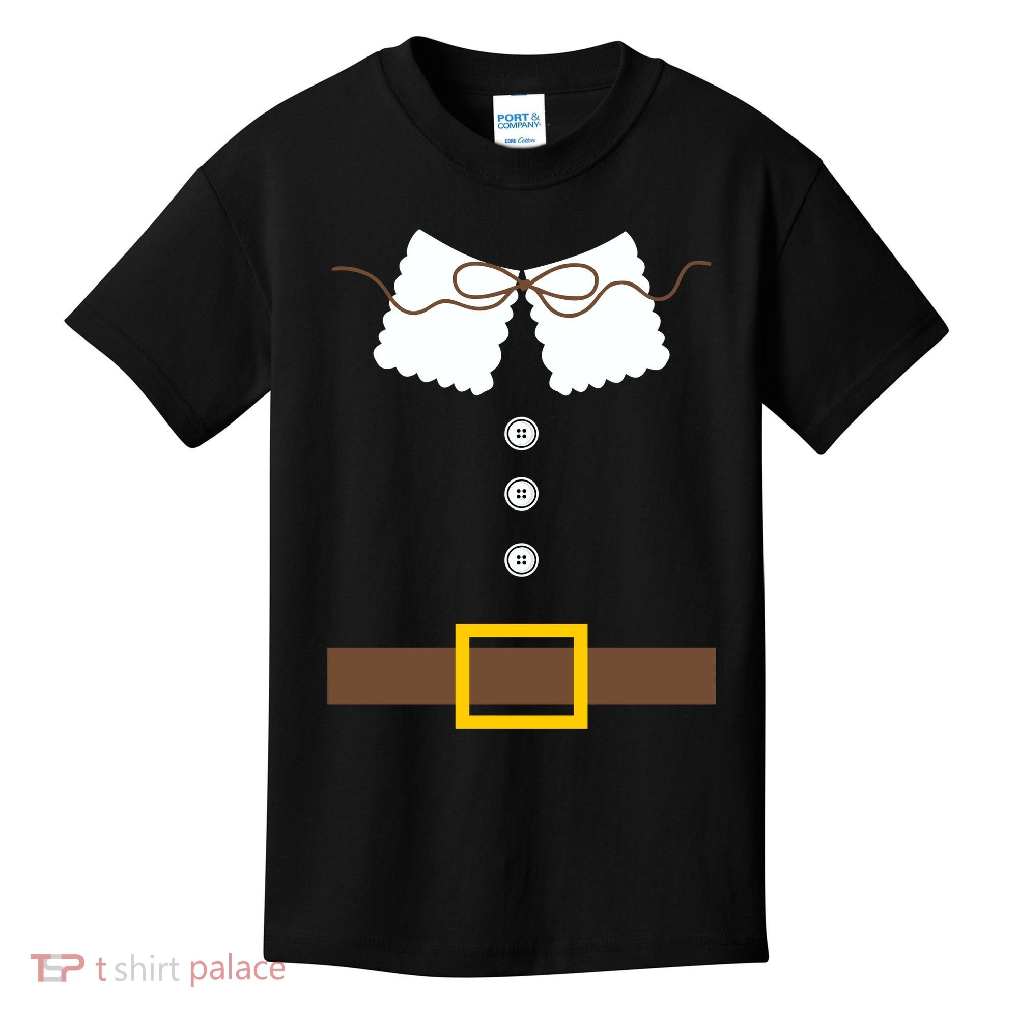 Thanksgiving Pilgrim Costume Kids T-Shirt