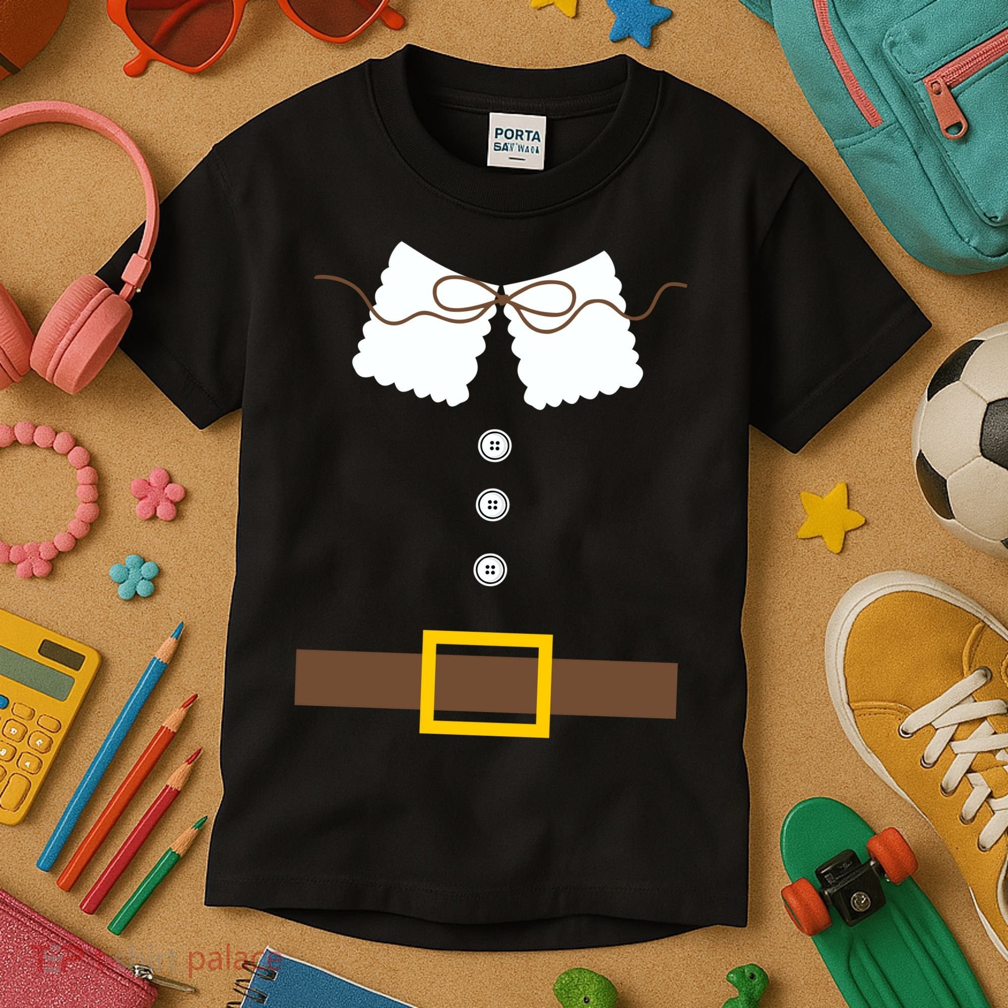Thanksgiving Pilgrim Costume Kids T-Shirt