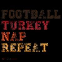 Thanksgiving Schedule Football Turkey Nap Repeat Coffee Mug thumb 5