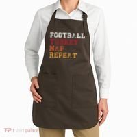 Thanksgiving Schedule Football Turkey Nap Repeat Apron thumb 2