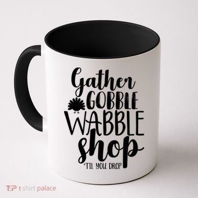 Thanksgiving Shopping Coffee Mug