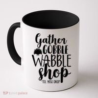 Thanksgiving Shopping Coffee Mug thumb 0