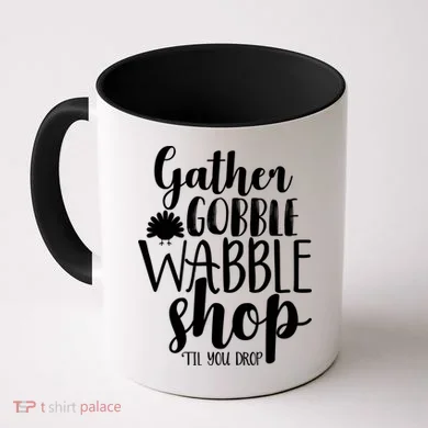 Thanksgiving Shopping Coffee Mug