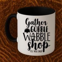 Thanksgiving Shopping Coffee Mug thumb 2