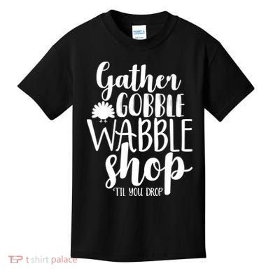 Thanksgiving Shopping Kids T-Shirt