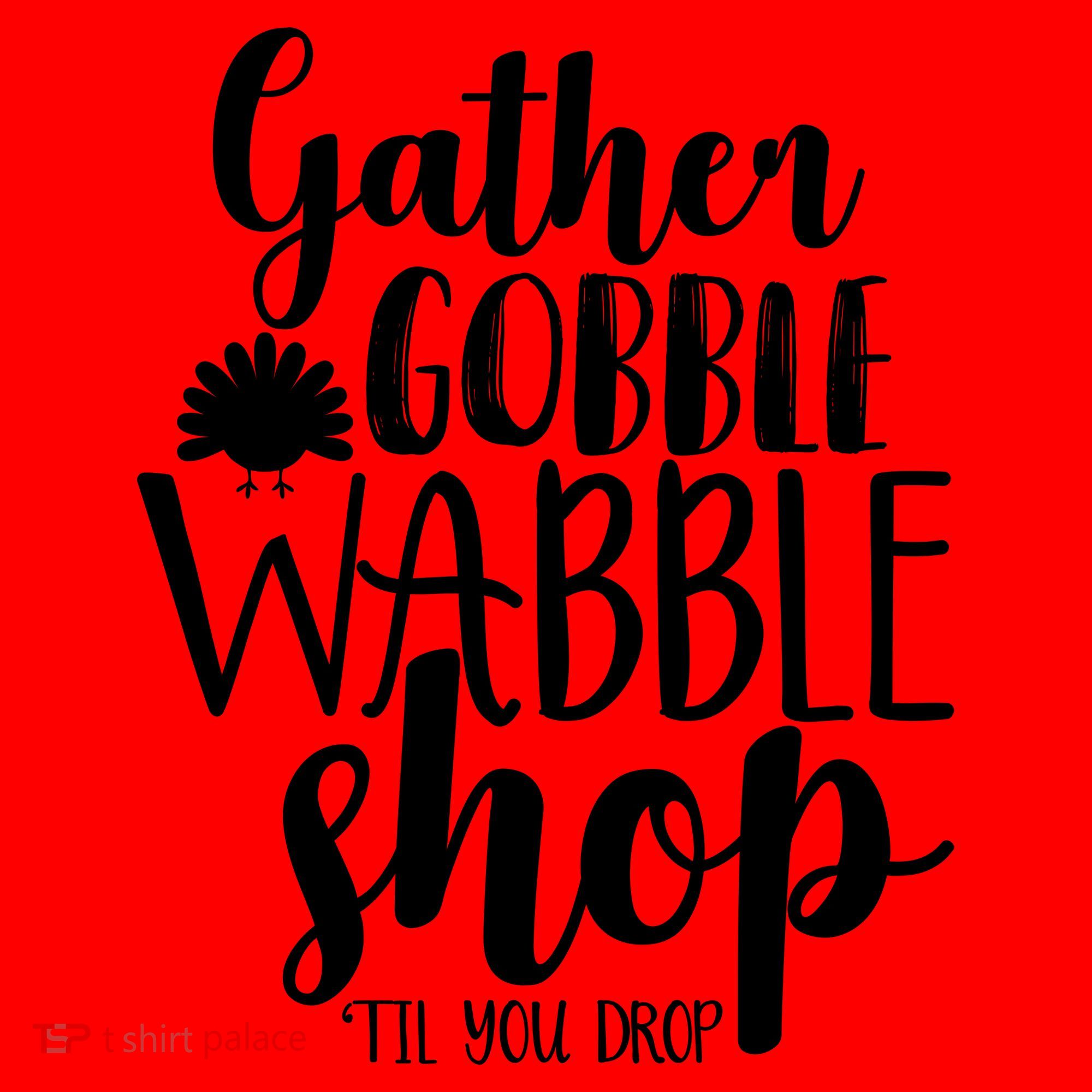 Thanksgiving Shopping Santa Hat