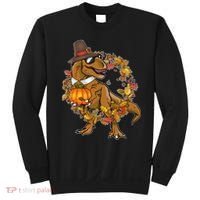 Thanksgiving T-Rex Pilgrim Sweatshirt thumb 0
