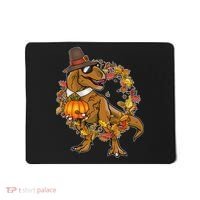 Thanksgiving T-Rex Pilgrim Mousepad thumb 0