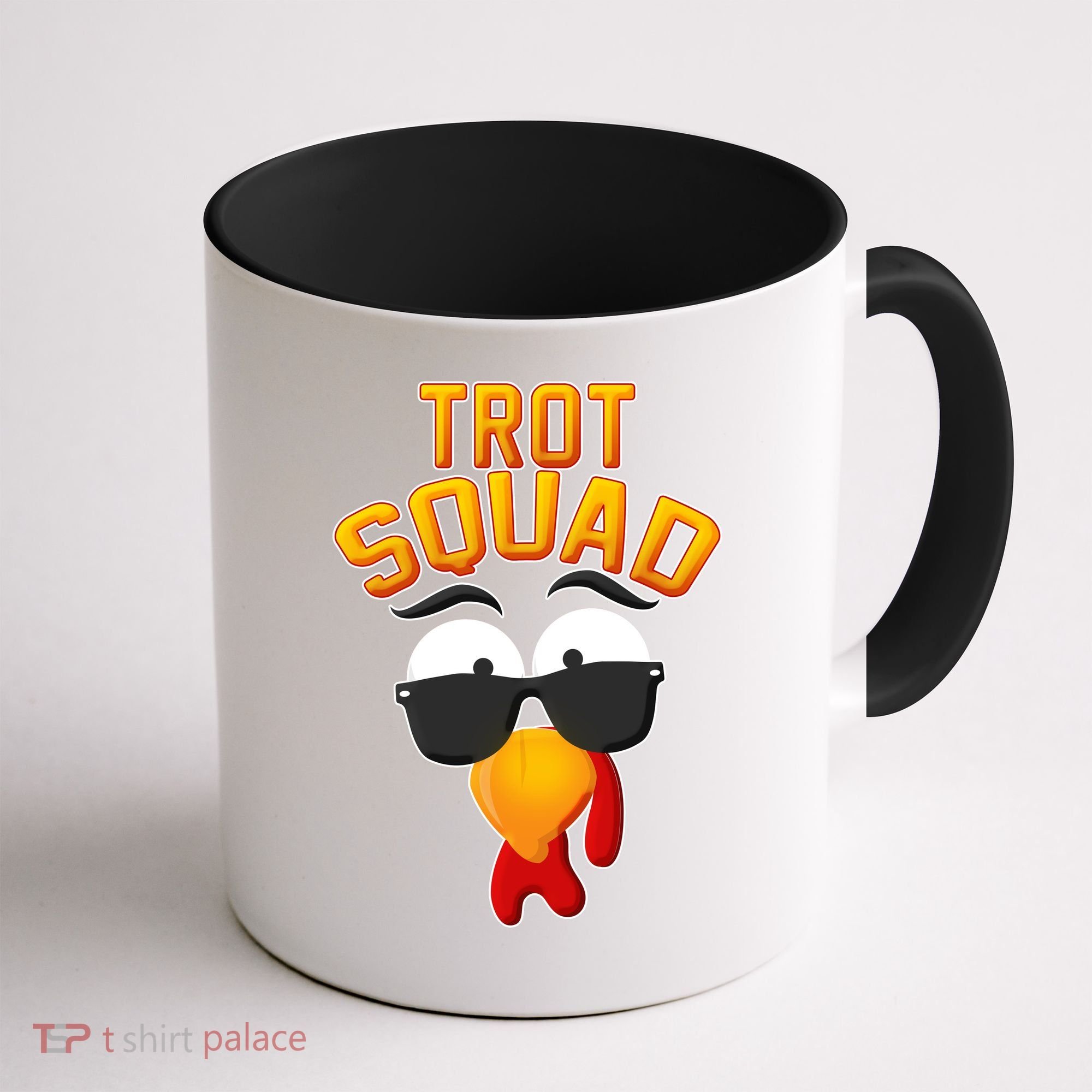 Thanksgiving Trot Squad Turkey Coffee Mug