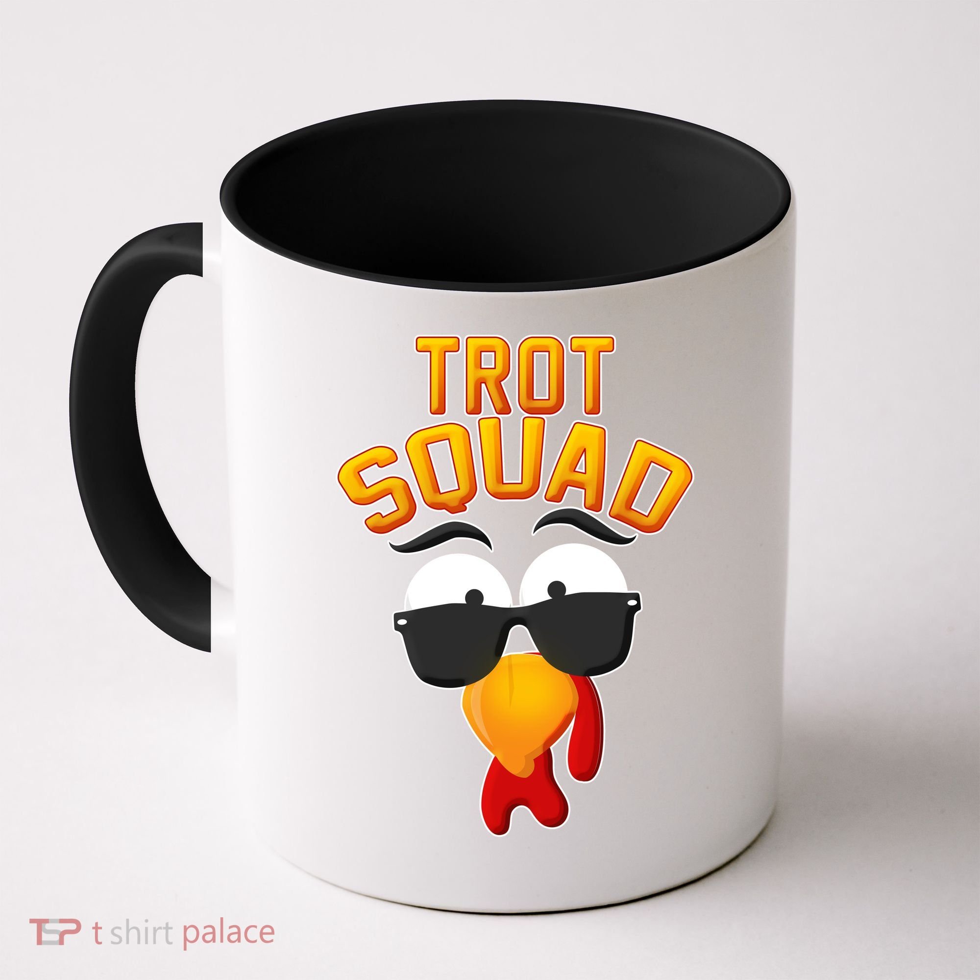 Thanksgiving Trot Squad Turkey Coffee Mug