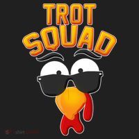 Thanksgiving Trot Squad Turkey Tumbler thumb 3