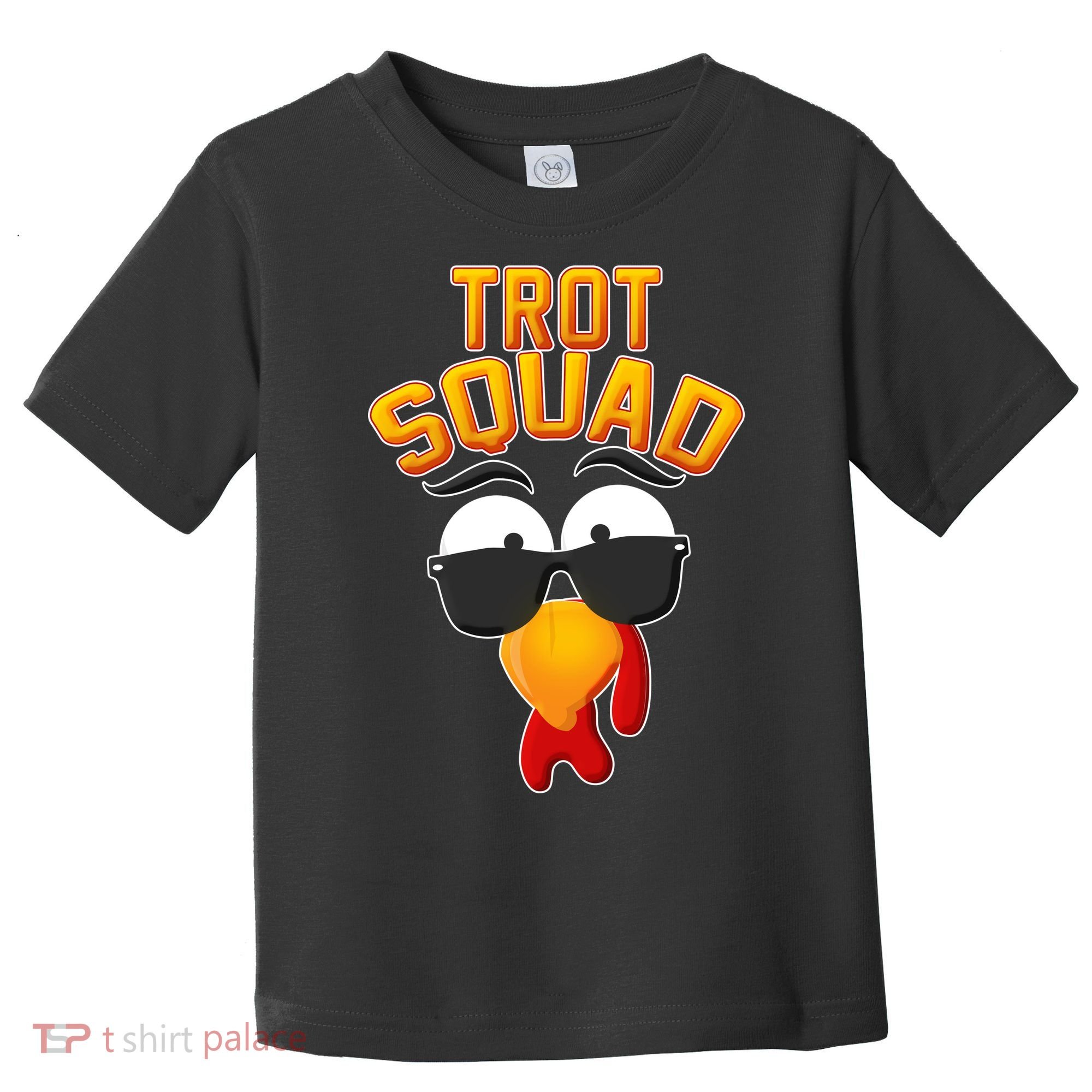 Thanksgiving Trot Squad Turkey Toddler T-Shirt