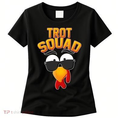 Thanksgiving Trot Squad Turkey Women's T-Shirt